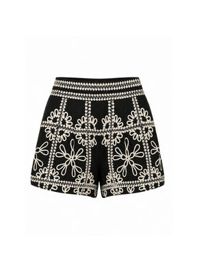 BLACK CARMEN SHORTS