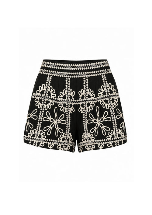 BLACK CARMEN SHORTS