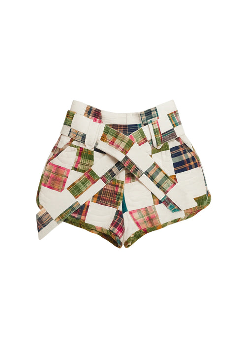 SHORT PATCHWORK ISLAND