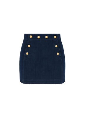 ILARIA DENIM-MINIROCK