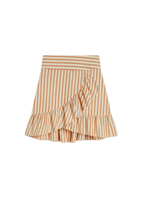 STRIPED CASSI MINI SKIRT