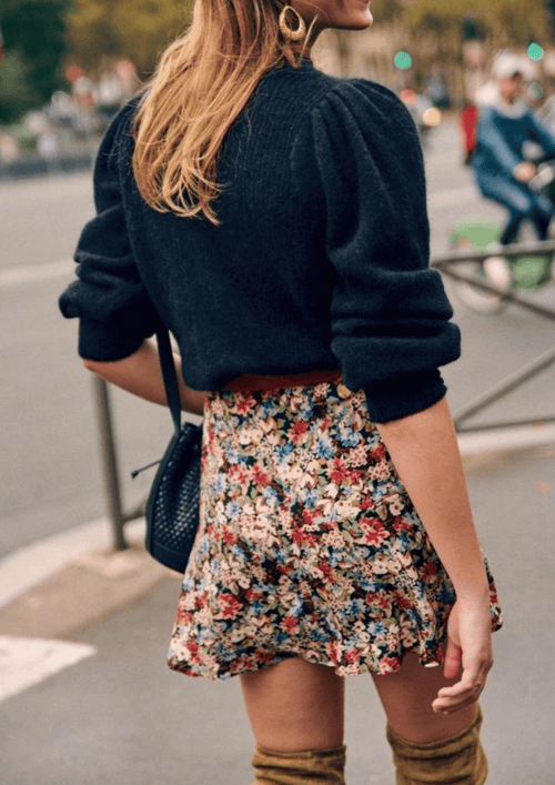 FLORAL NOUR MINI SKIRT