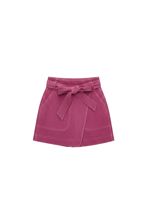 JUPE COURTE ROSE LEANDRA
