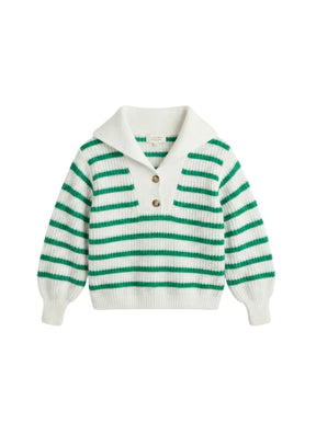 GREEN STRIPED KYAM JUMPER