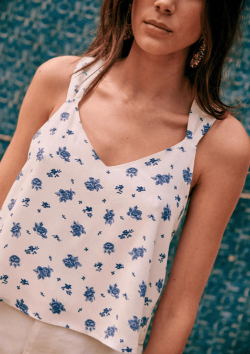 BLUE ROSE HERMIONE TOP