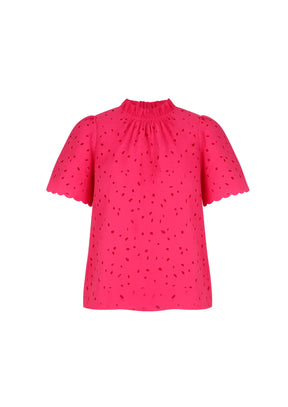 FUCHSIA LOUISAH BLOUSE