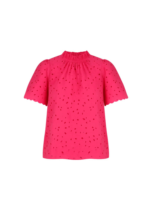FUCHSIA LOUISAH BLOUSE