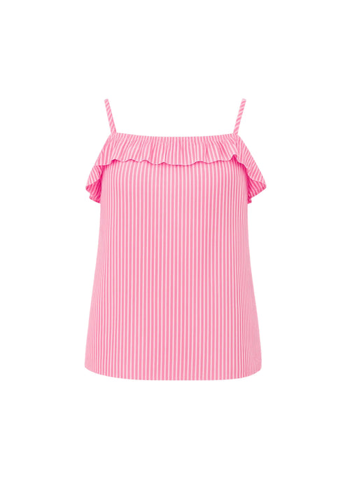 Ecru rosa von weißem Top