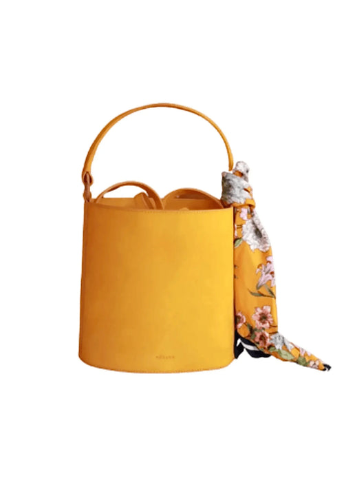 YELLOW BUCKET HANDBAG