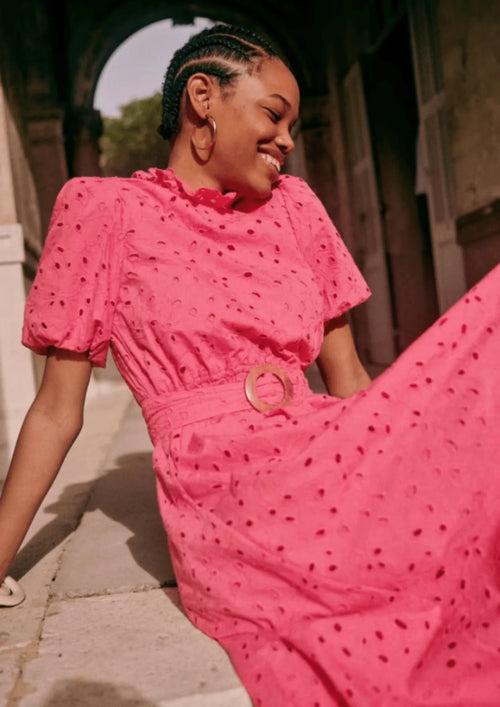 ROBE FUCHSIA PRUNE