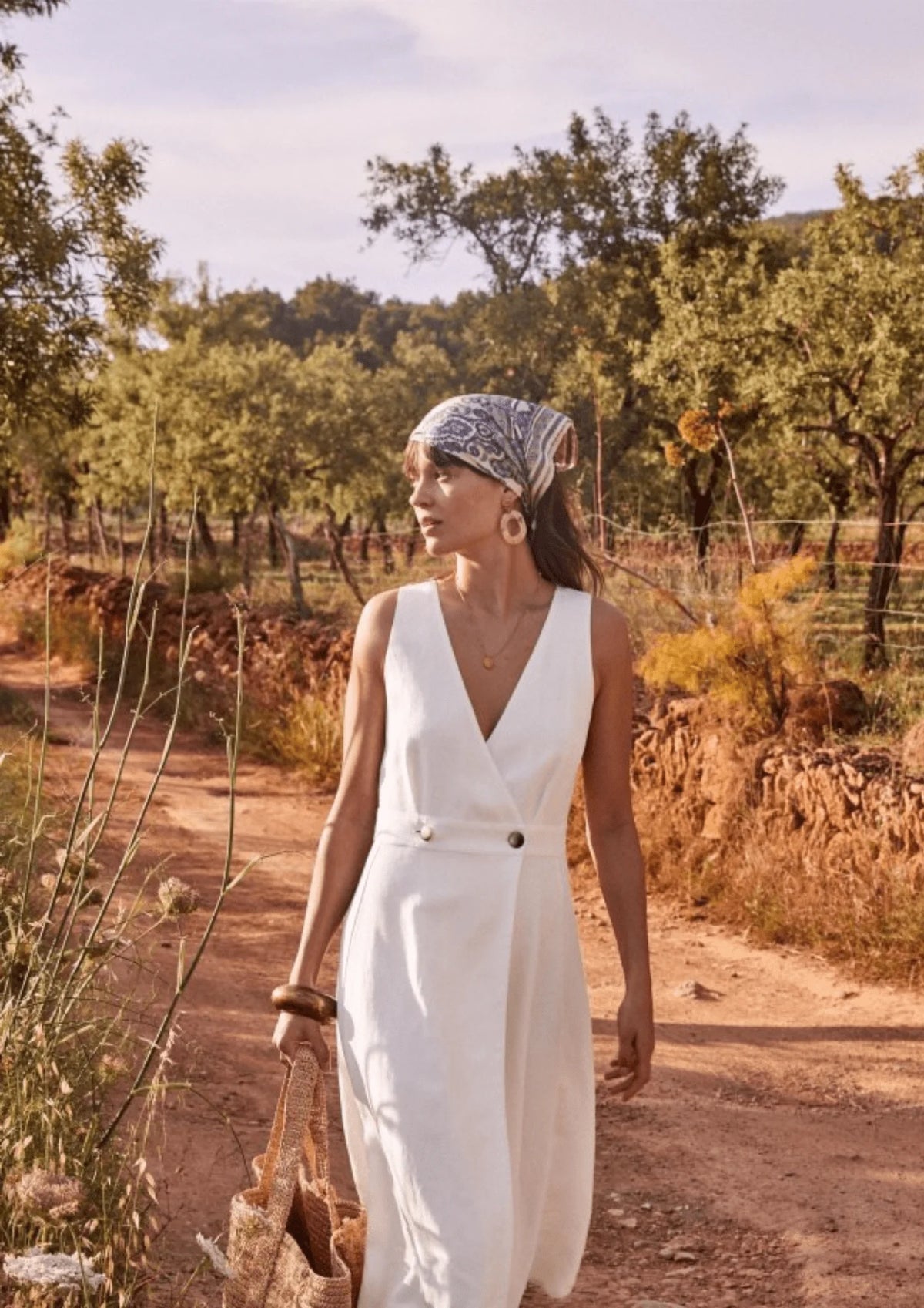 Robe à la crème Mathilda