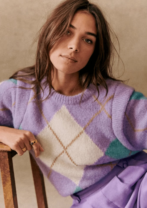 ARLEQUIN PASTEL EDOUARD PULL