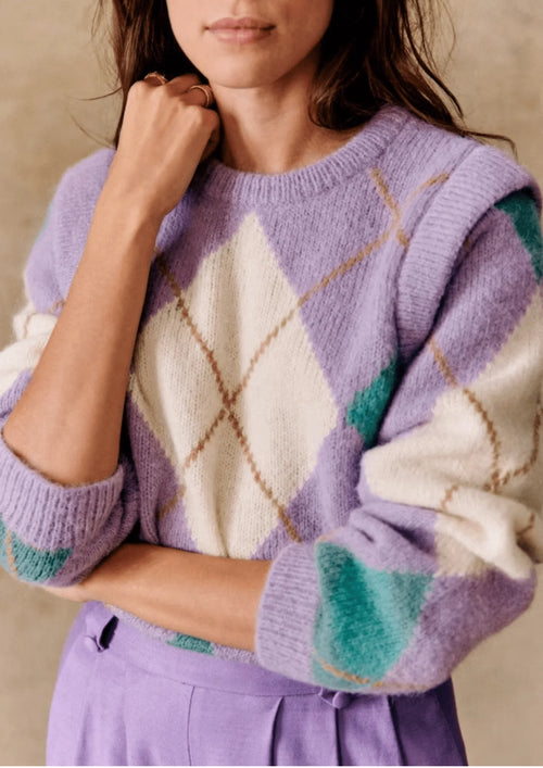ARLEQUIN PASTEL EDOUARD PULL