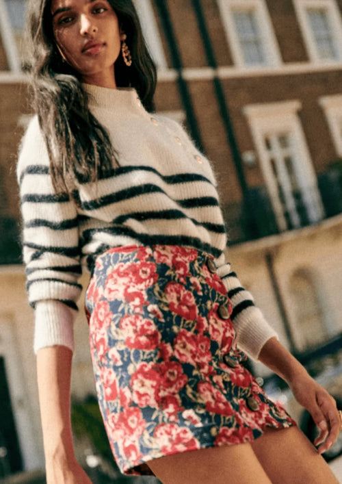 LESLIE FLORAL SKIRT