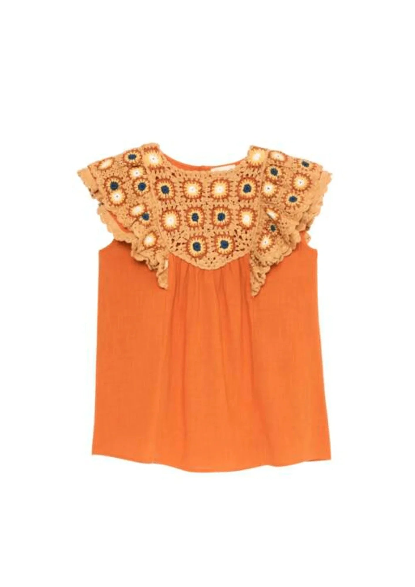 Orange Monia Top