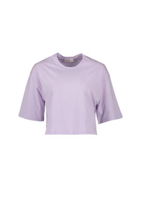 LAVENDER CROP T-SHIRT