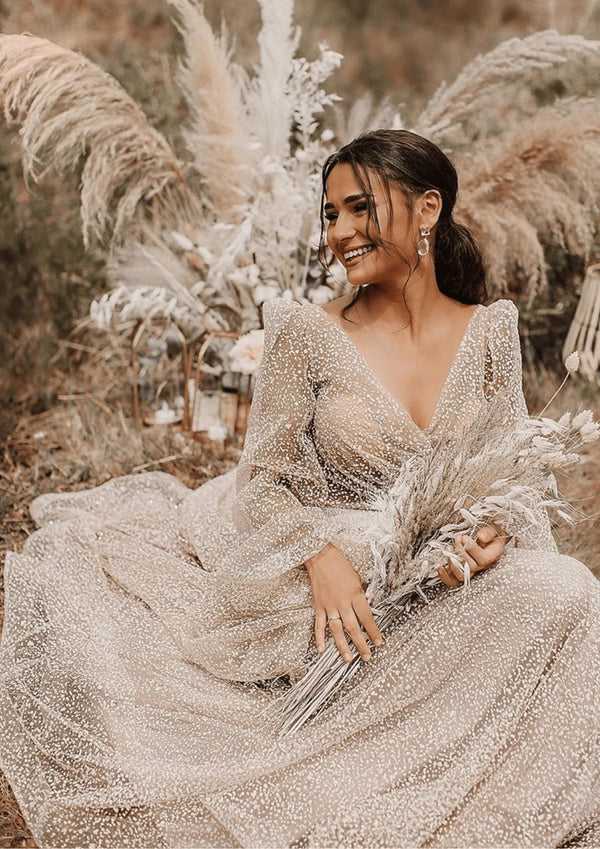 Robe à paillettes Sevgi