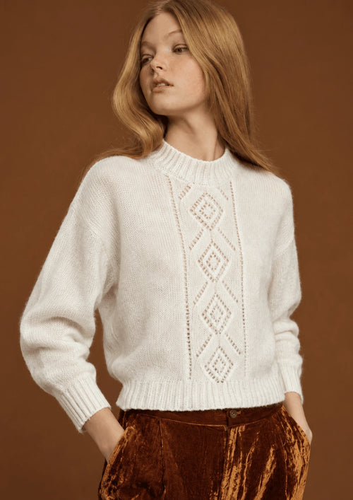 IVORY GINE SWEATER