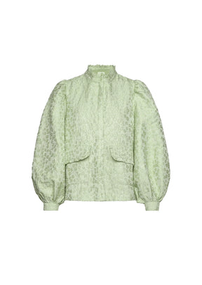 PASTEL GREEN BLOUSE