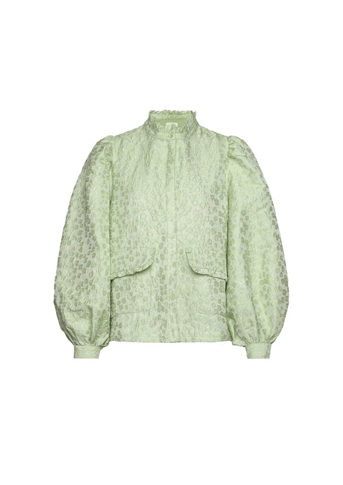 PASTEL GREEN BLOUSE