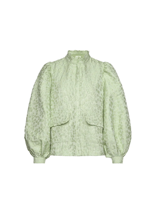 PASTEL GREEN BLOUSE