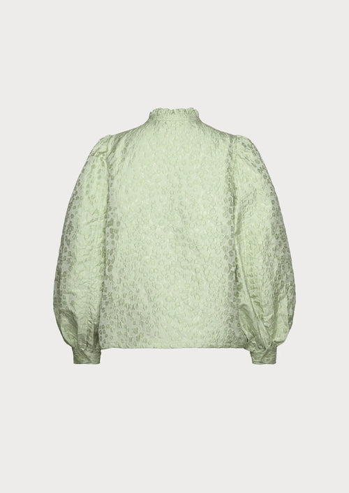 PASTEL GREEN BLOUSE