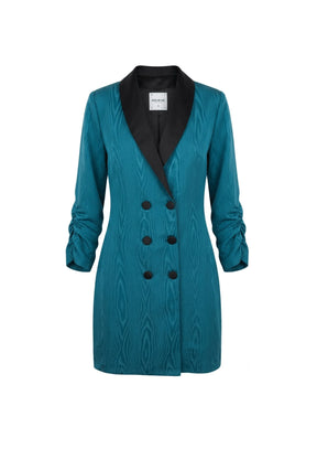 BLAZER LONG VERT CARAÏBES