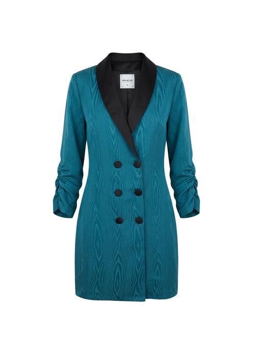 BLAZER LONG VERT CARAÏBES