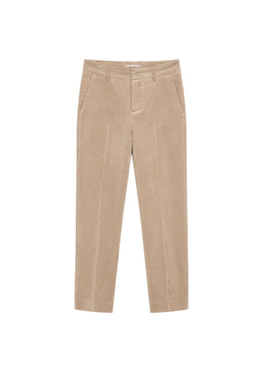 LIGHT BROWN SUEDE TROUSERS