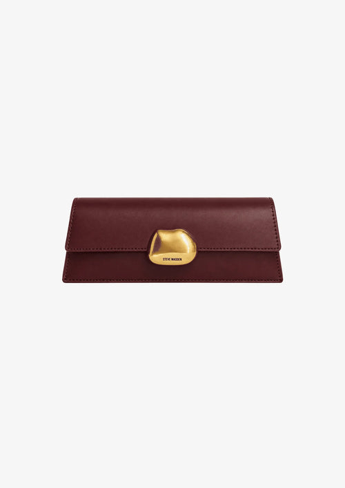 BURGUNDY BAGUETTE BAG