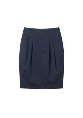 NAVY BLUE MINI SKIRT