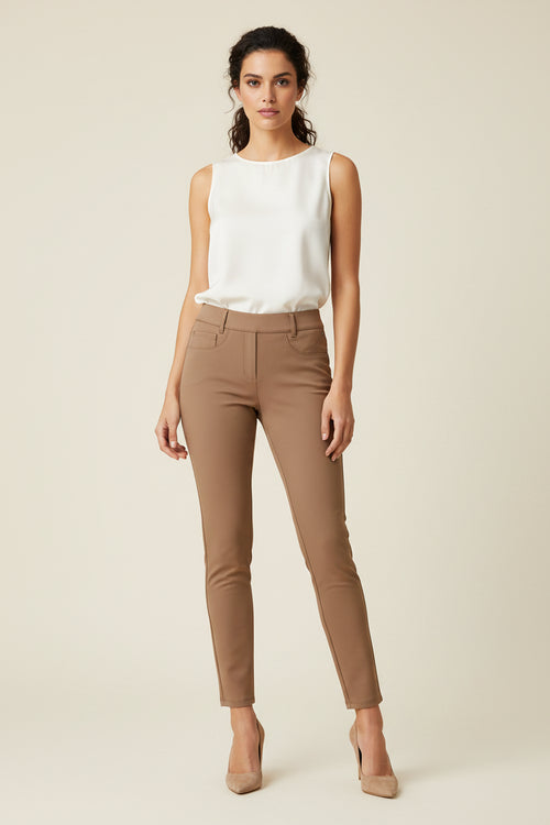 Cognac Tanja Jegging
