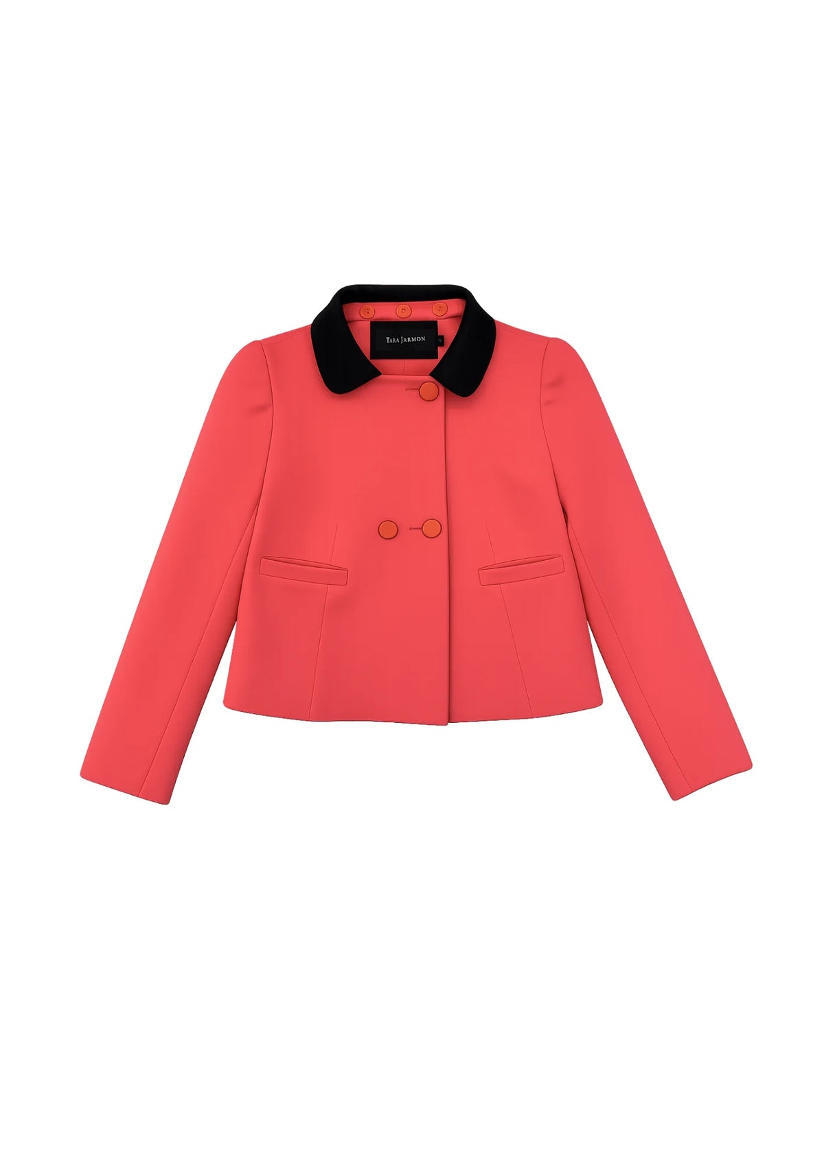 HELLROTE KURZE JACKE