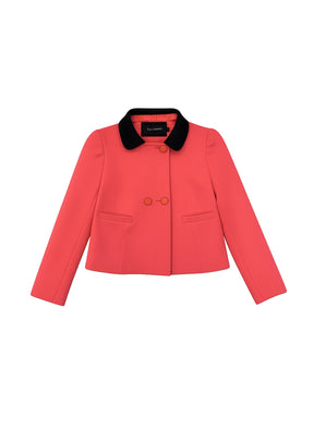 HELLROTE KURZE JACKE