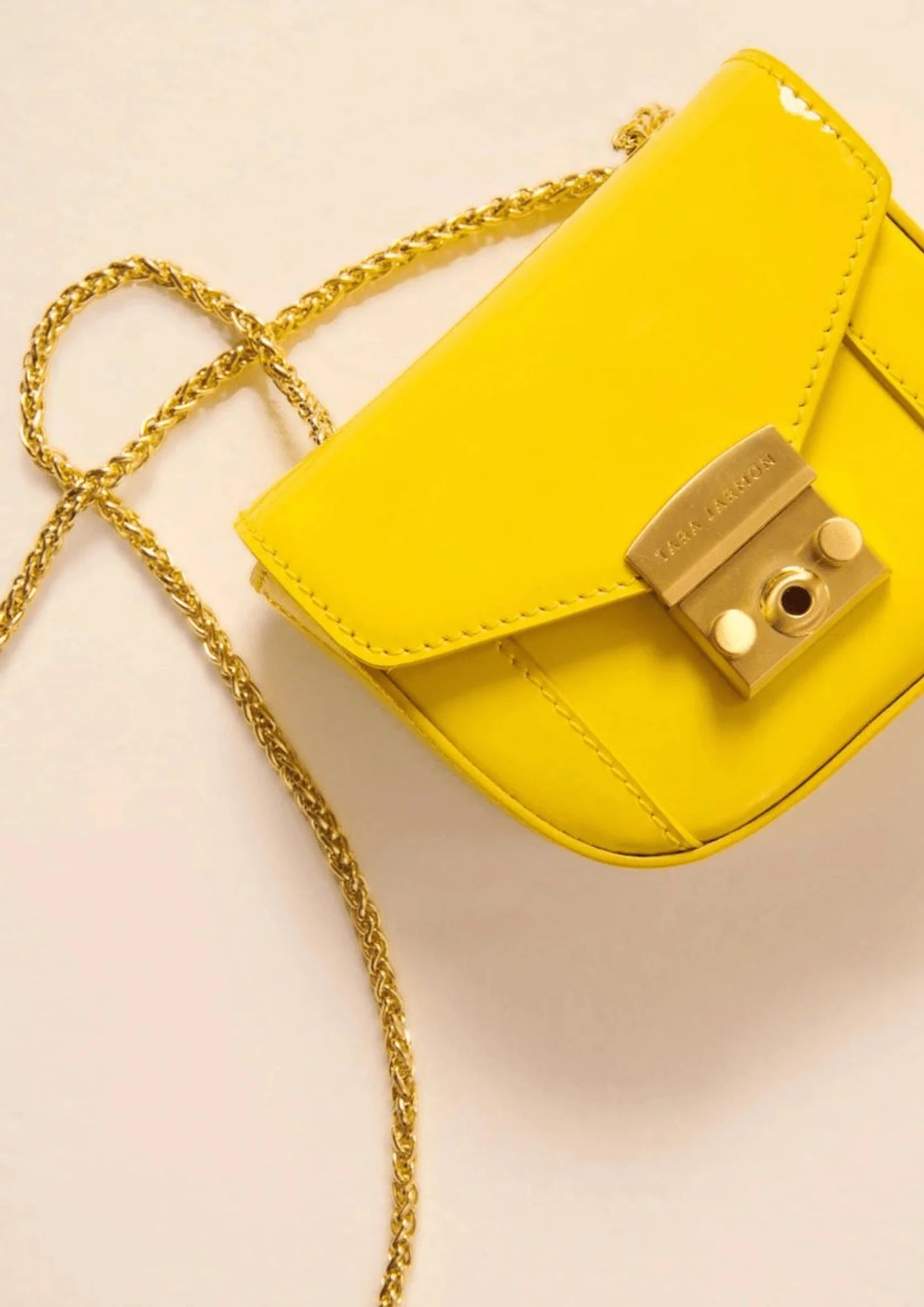 YELLOW MICRO SARAH BAG