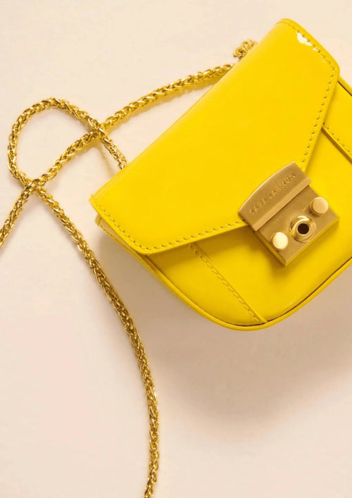YELLOW MICRO SARAH BAG