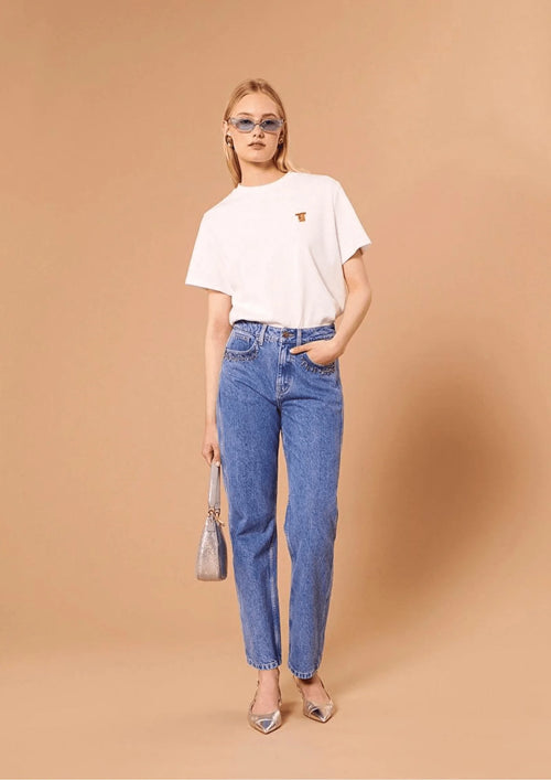 JULIO MOM FIT-DENIM-HOSE