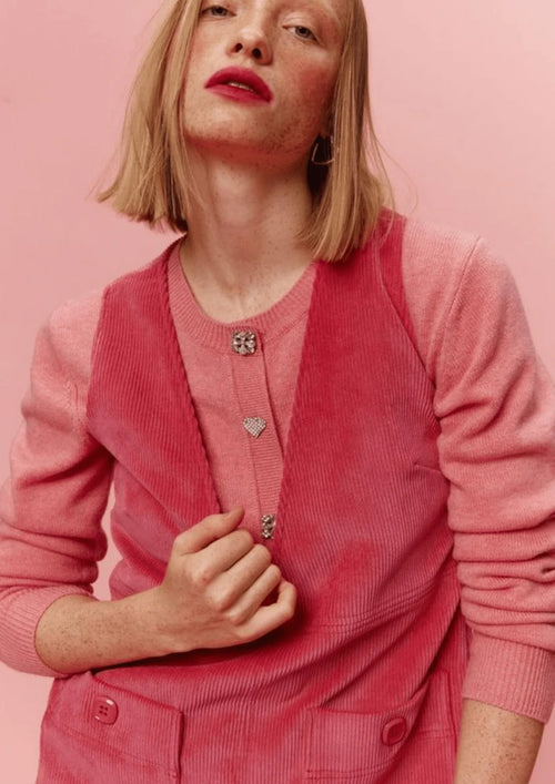 ROSA GYSLAIN-WOLL-CARDIGAN