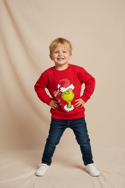 RED GRINCH UGLY SWEATER
