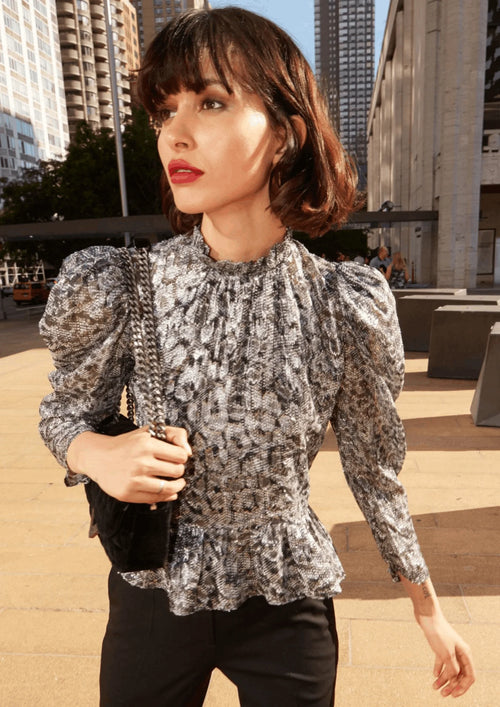 GREY ROCK'N'ROLL TOP