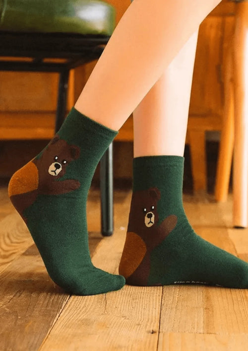 Chaussettes d'animaux exotiques