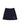 Mini jupe A-line bleu marine