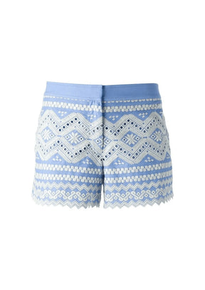 VERONIQUE EMBROIDERED SHORTS