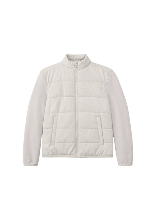 CREAM QUILTED JACKET