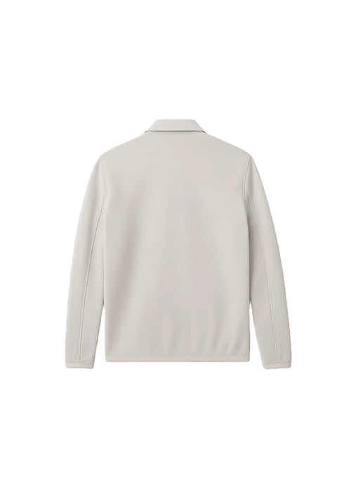 CREAM QUILTED JACKET