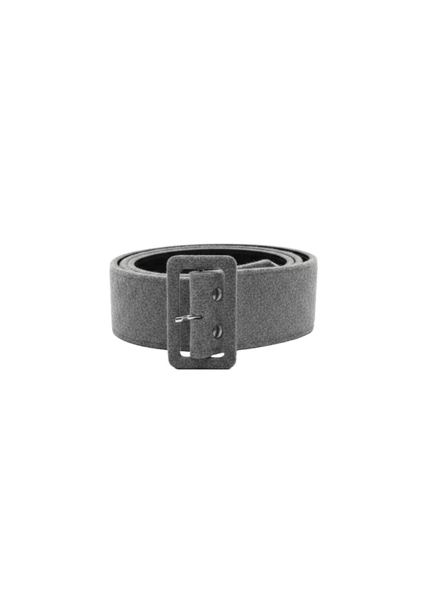 GREY TEXTURED BELT
