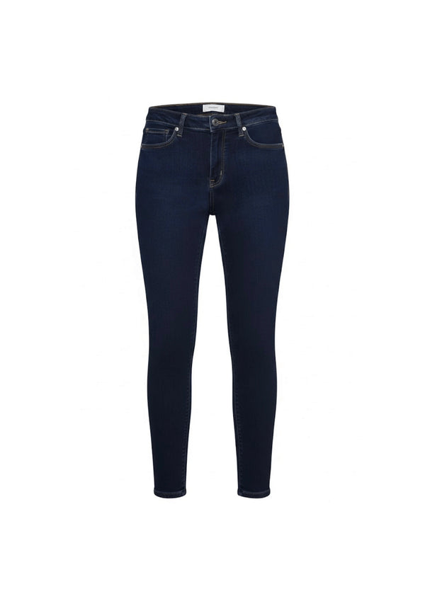 SLIM FIT DENIM TROUSERS