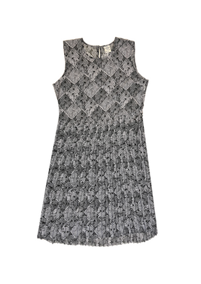 BEDRUCKTES PLISSEE-KLEID