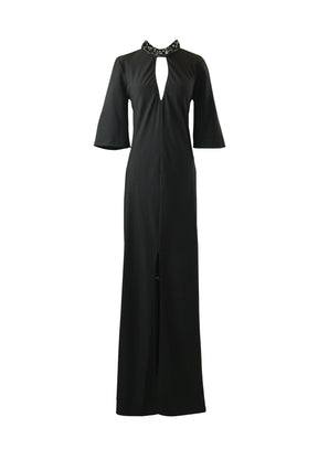 BLACK LONG DRESS