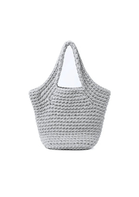 BLUE CROCHET SHOULDER BAG